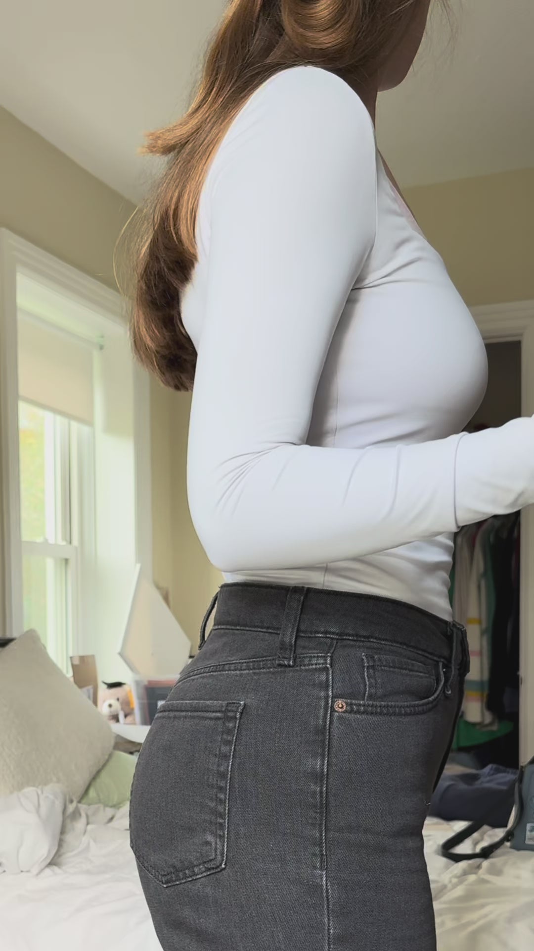 Hand-Painted Brown Mini Purse – Three Fish Design | Custom Leather Art Bag