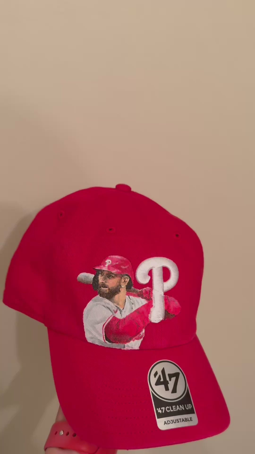 Custom Hand-Painted Baseball Hat – One-of-a-Kind Wearable Art