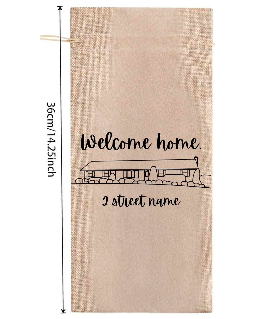 Housewarming Wine Bag