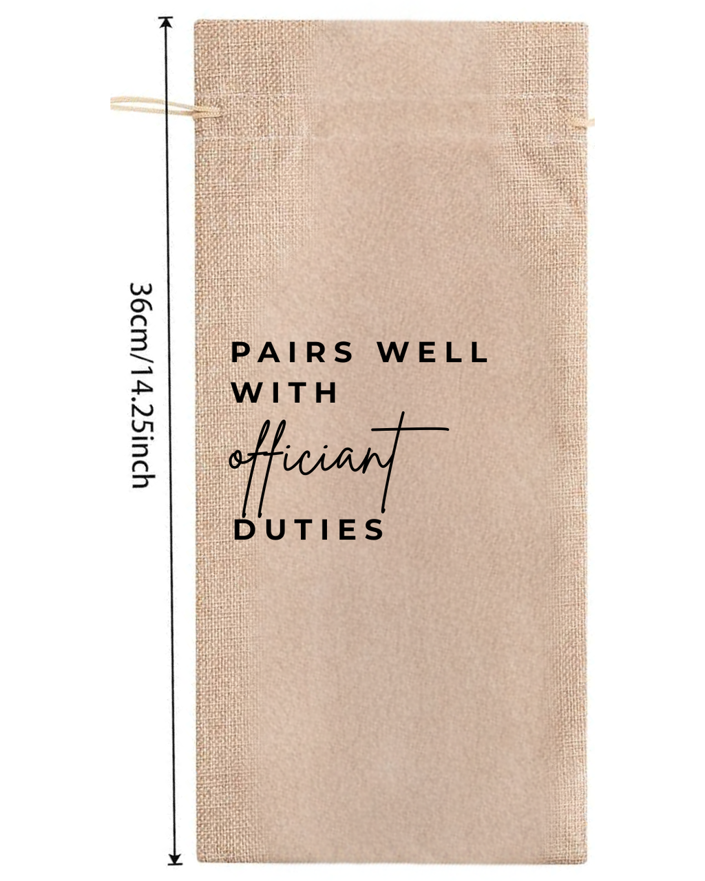 Officiant Wine Bag