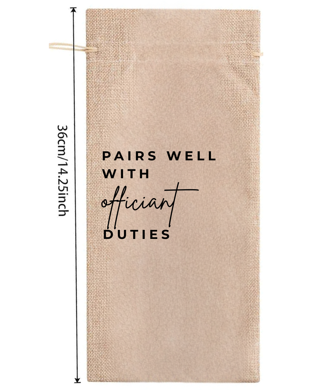 Officiant Wine Bag