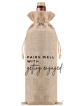 Engagement Wine Bag