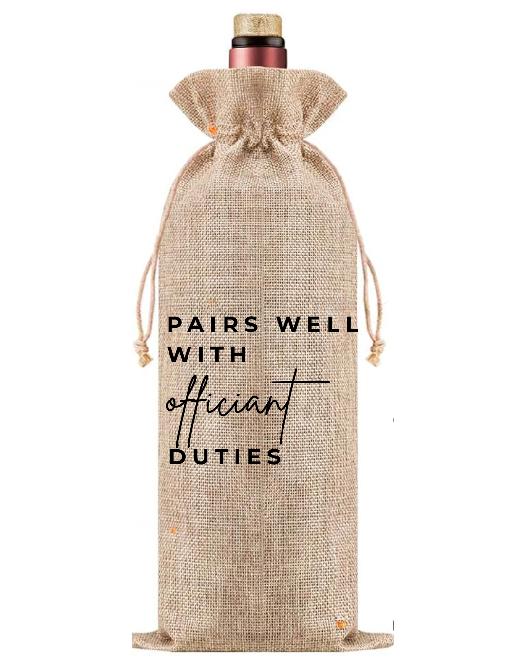 Officiant Wine Bag