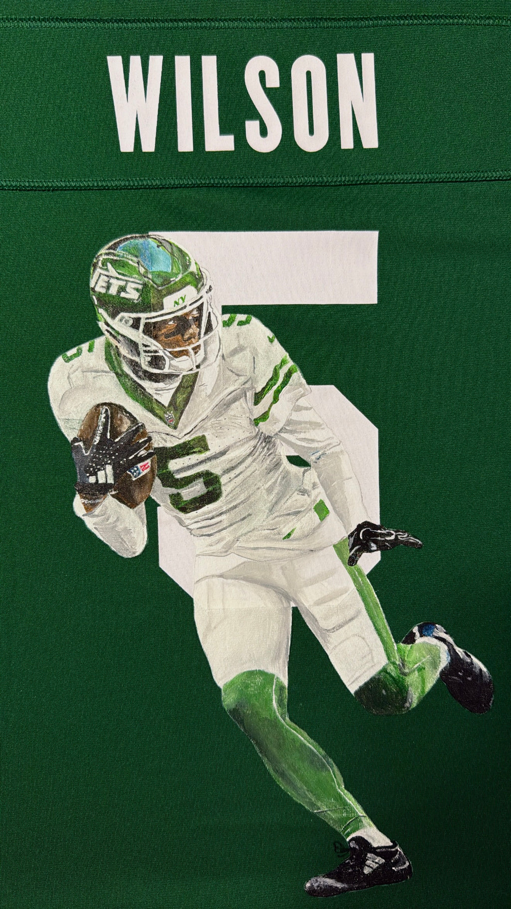 Custom Hand-Painted Jersey – Personalized Sportswear