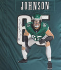 Hand Painted Lane Johnson Jersey