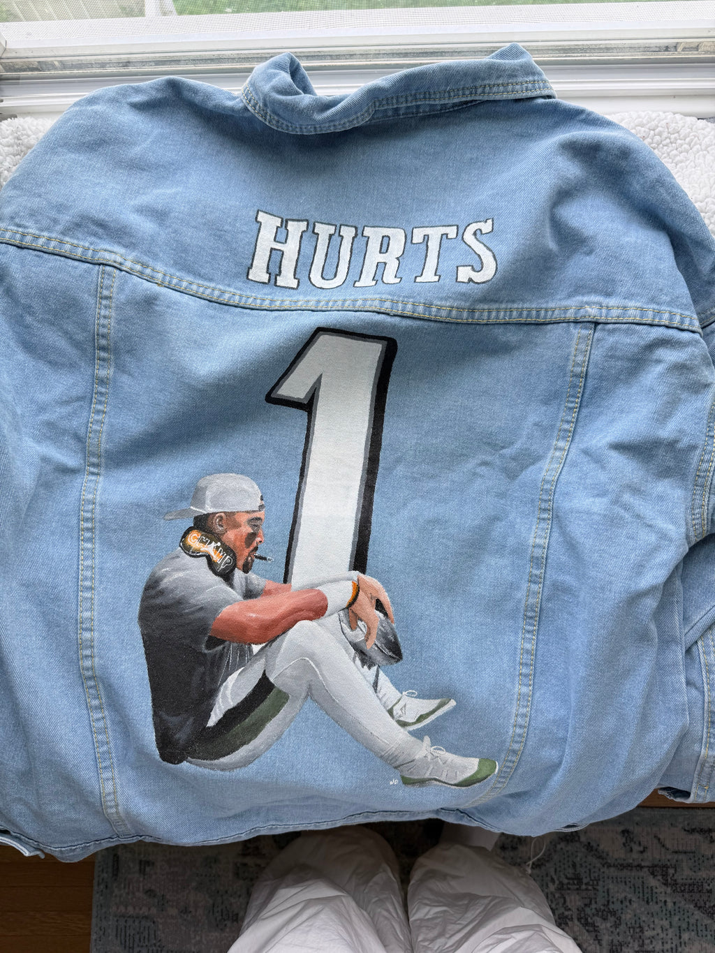 Jalen Hurts Denim Jacket