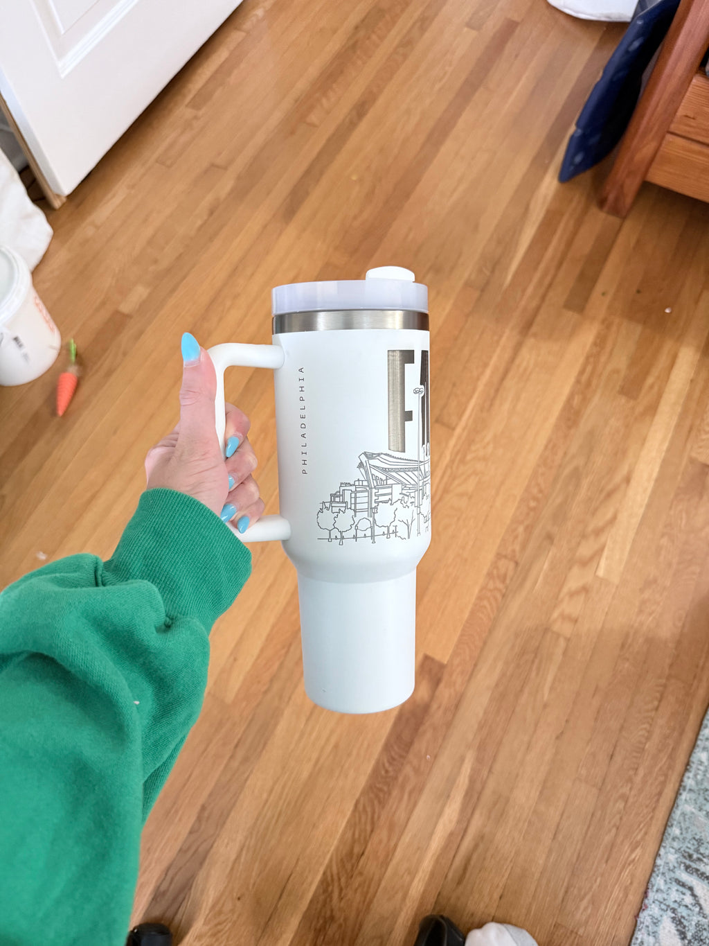Lincoln Financial Field Engraved Tumbler
