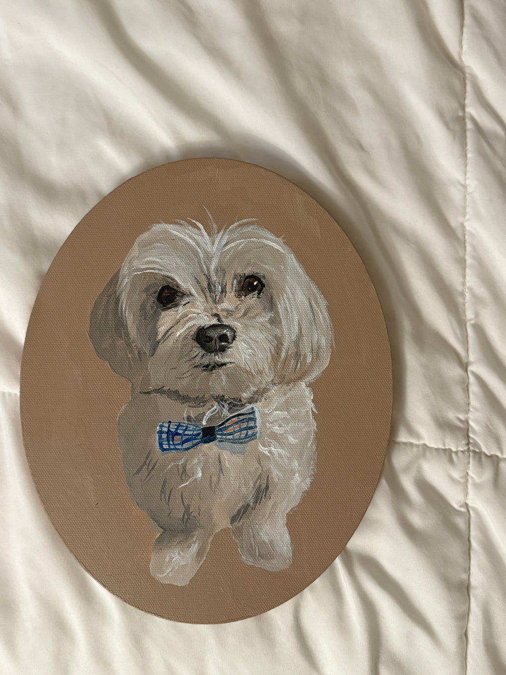 Dog Portrait-8x10 Oval