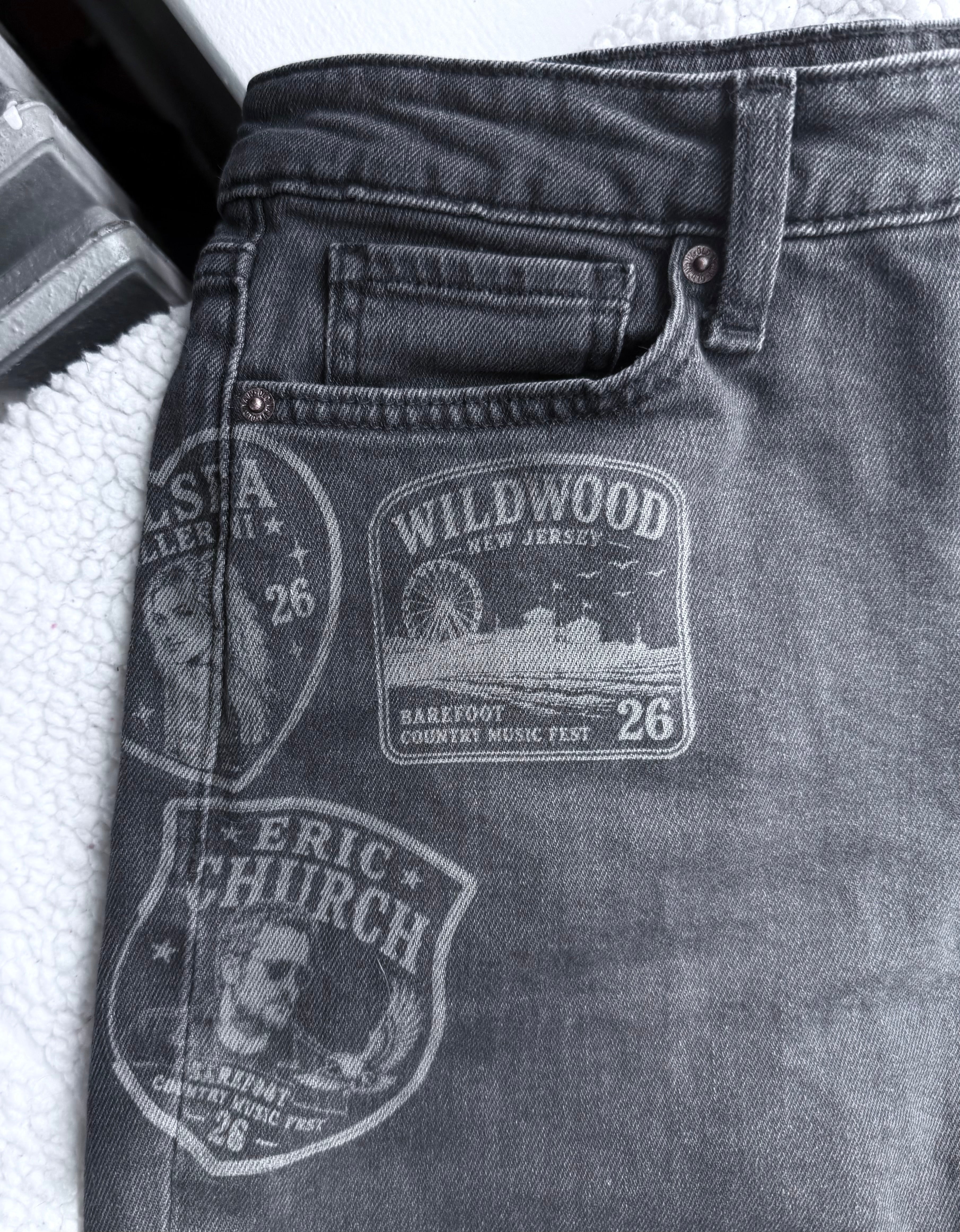 Custom Denim Shorts for Country Music Festivals