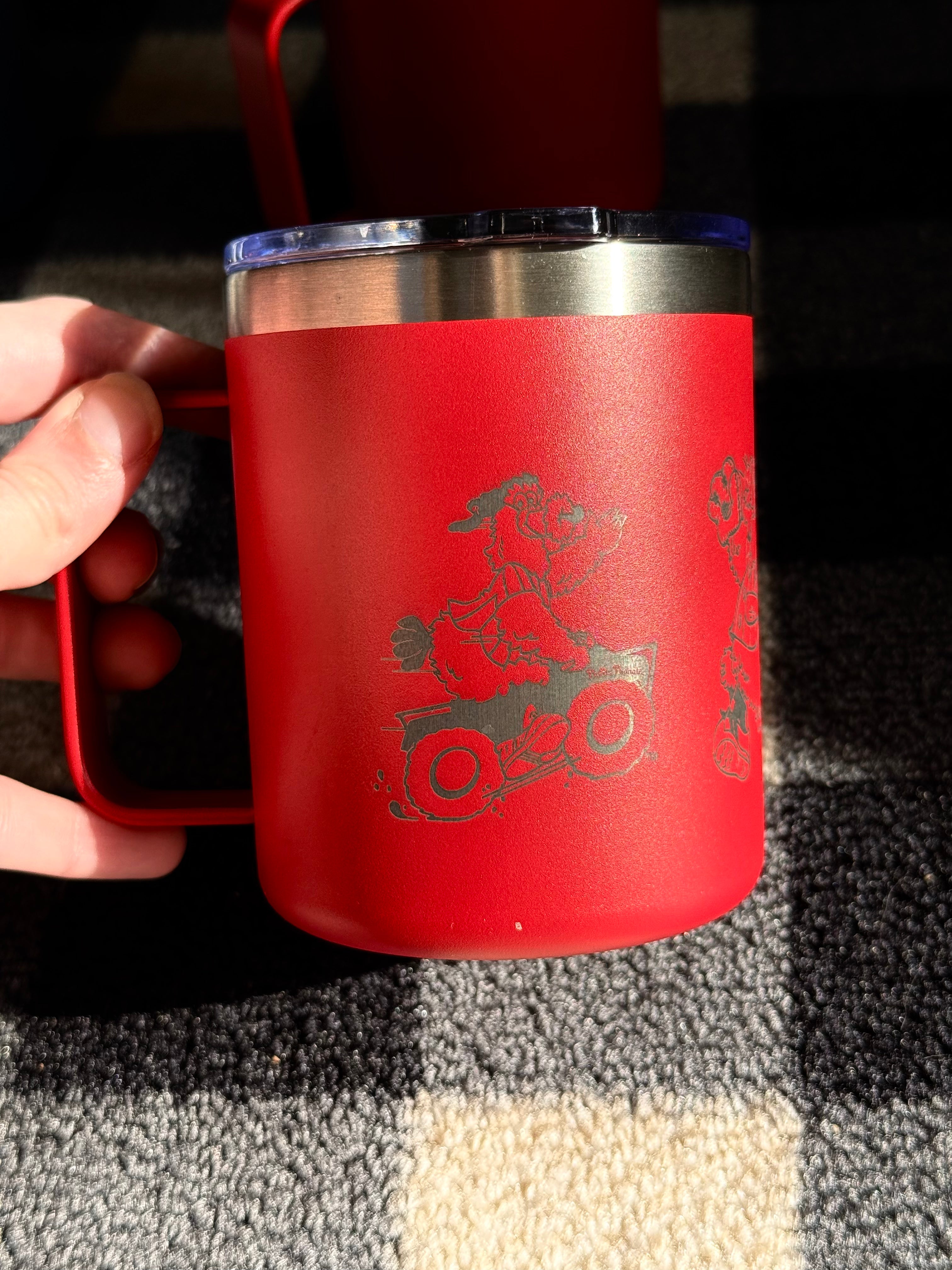 Philadelphia Phillies Phillie Phanatic Inspired Mug Tumbler