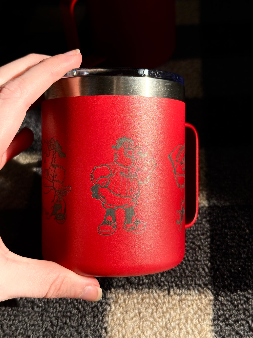 Philadelphia Phillies Phillie Phanatic Inspired Mug Tumbler