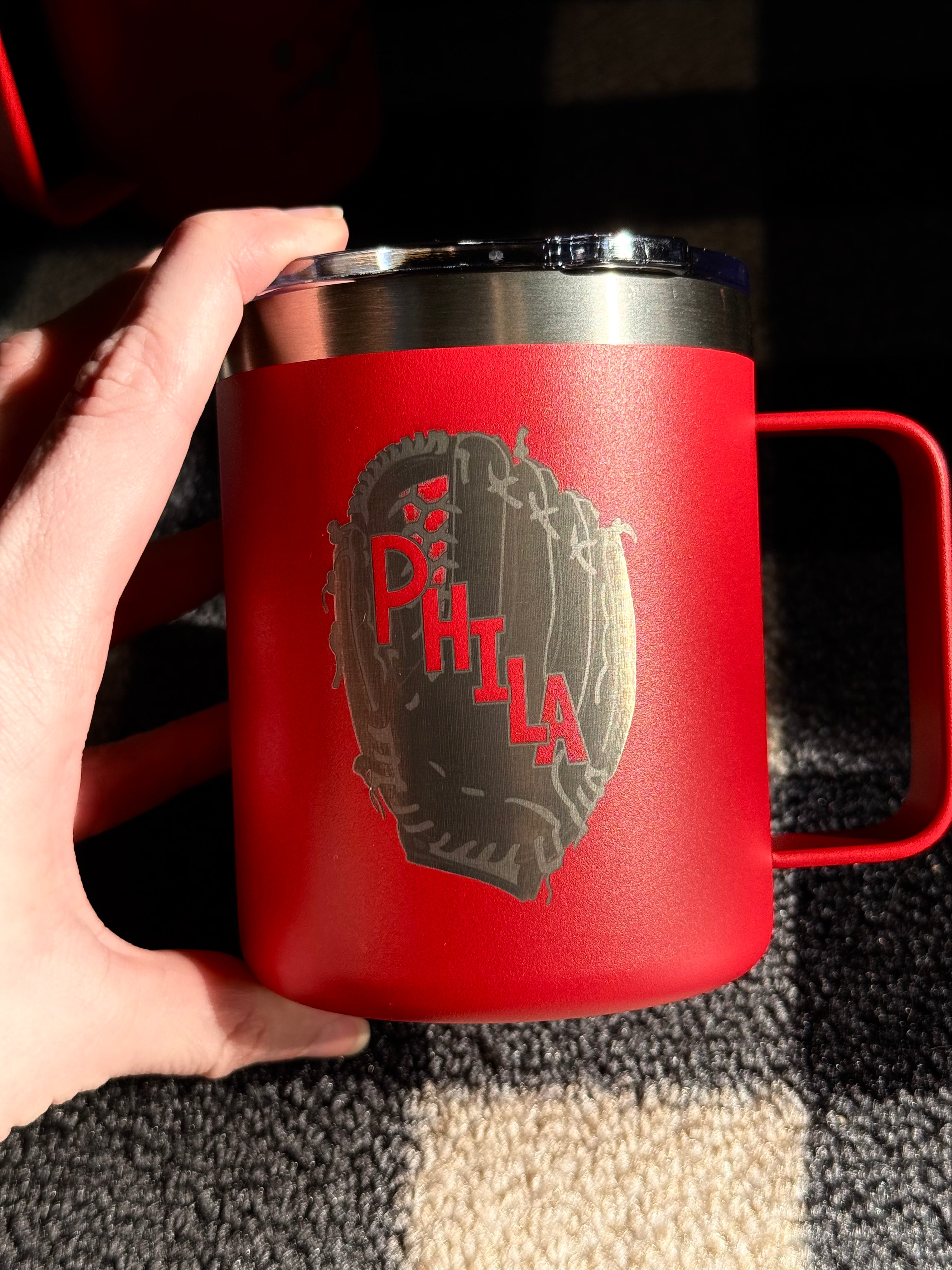 Philadelphia Phillies Inspired Mug Tumbler