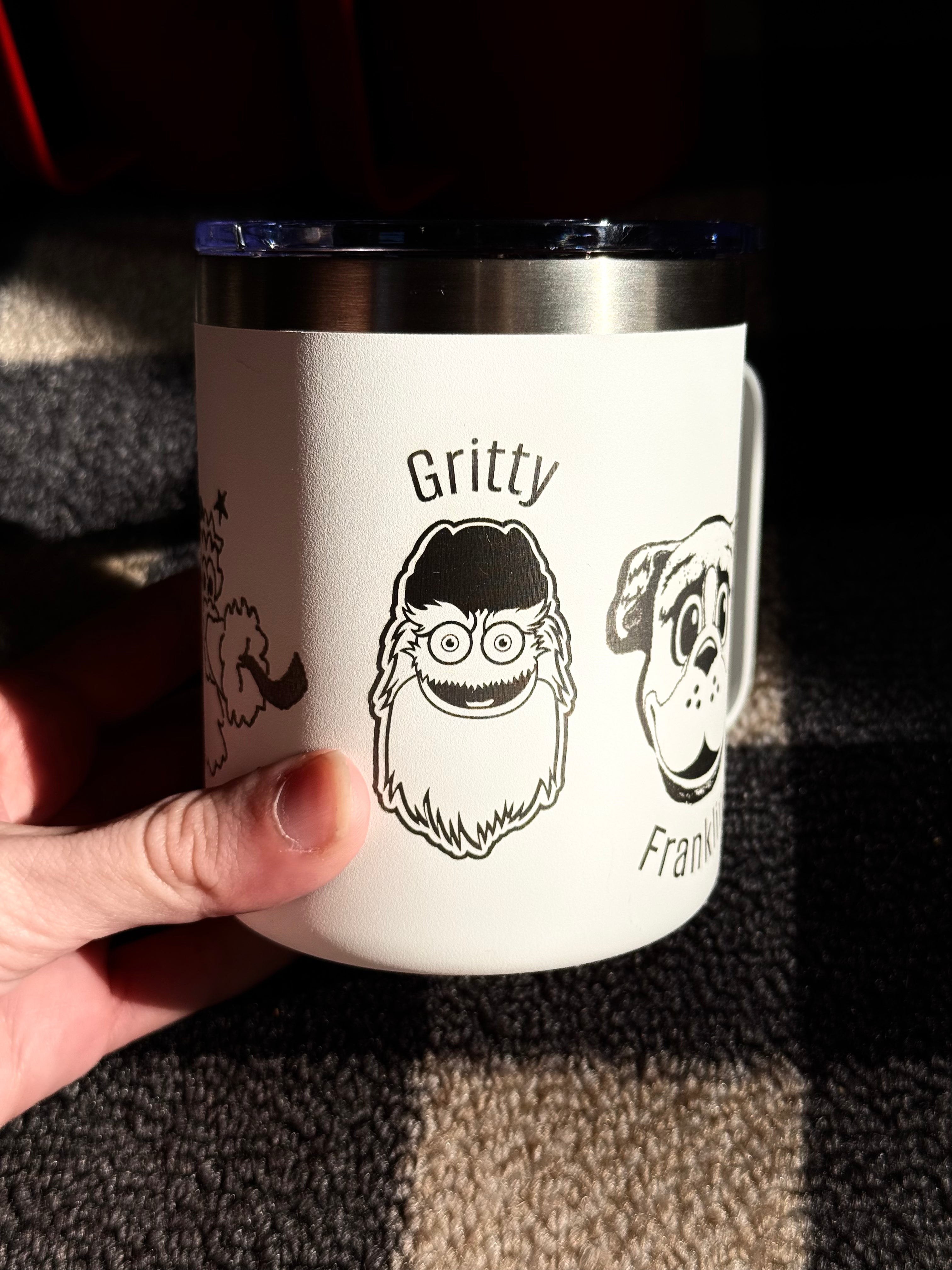 Philadelphia Mascots Inspired Mug Tumbler