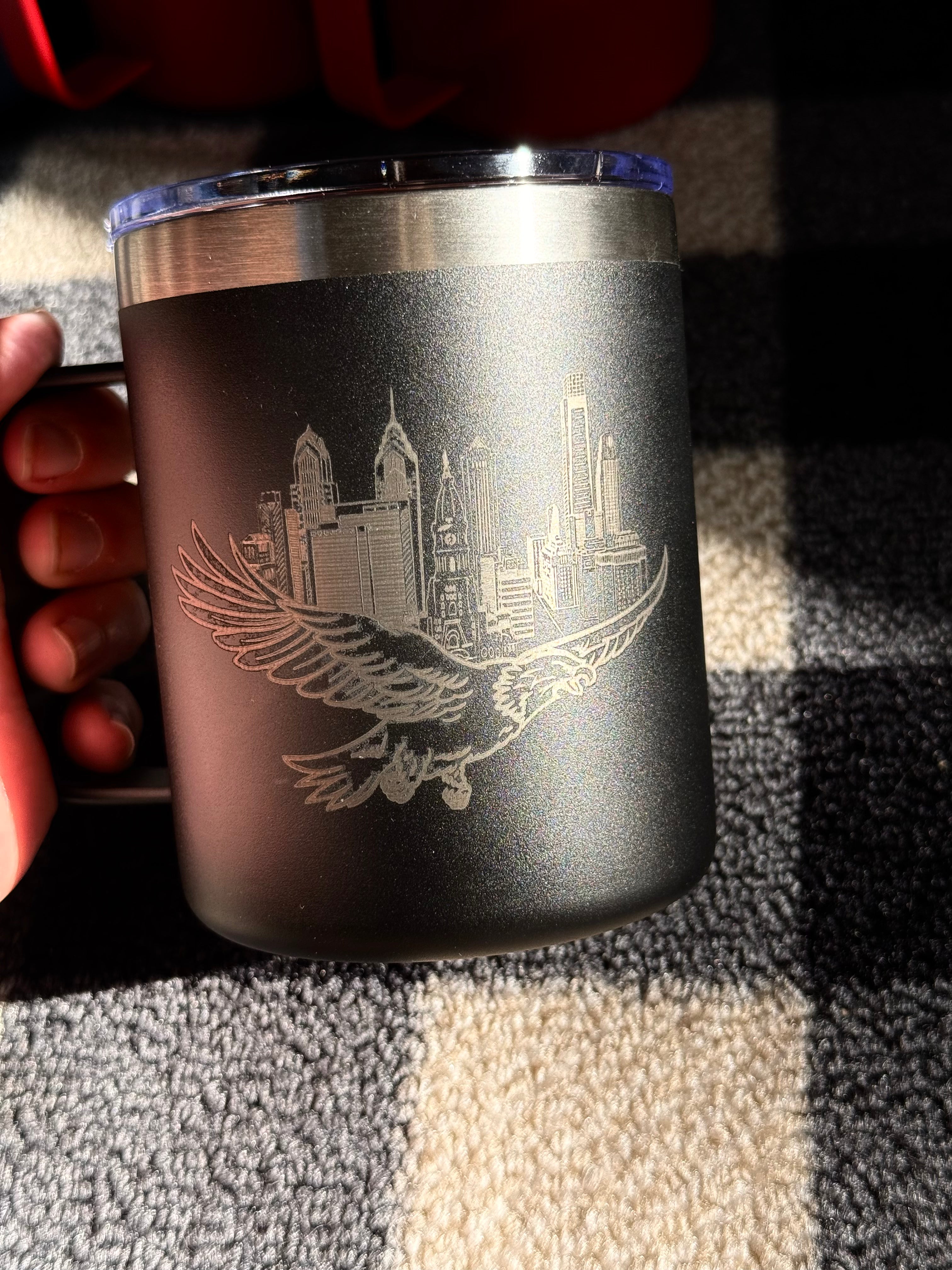Philadelphia Eagles Inspired Mug Tumbler