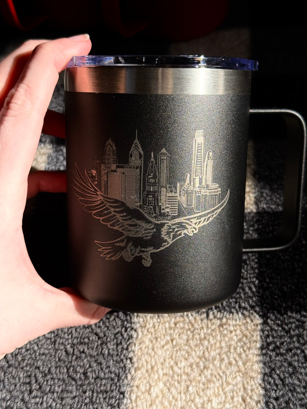 Philadelphia Eagles Inspired Mug Tumbler