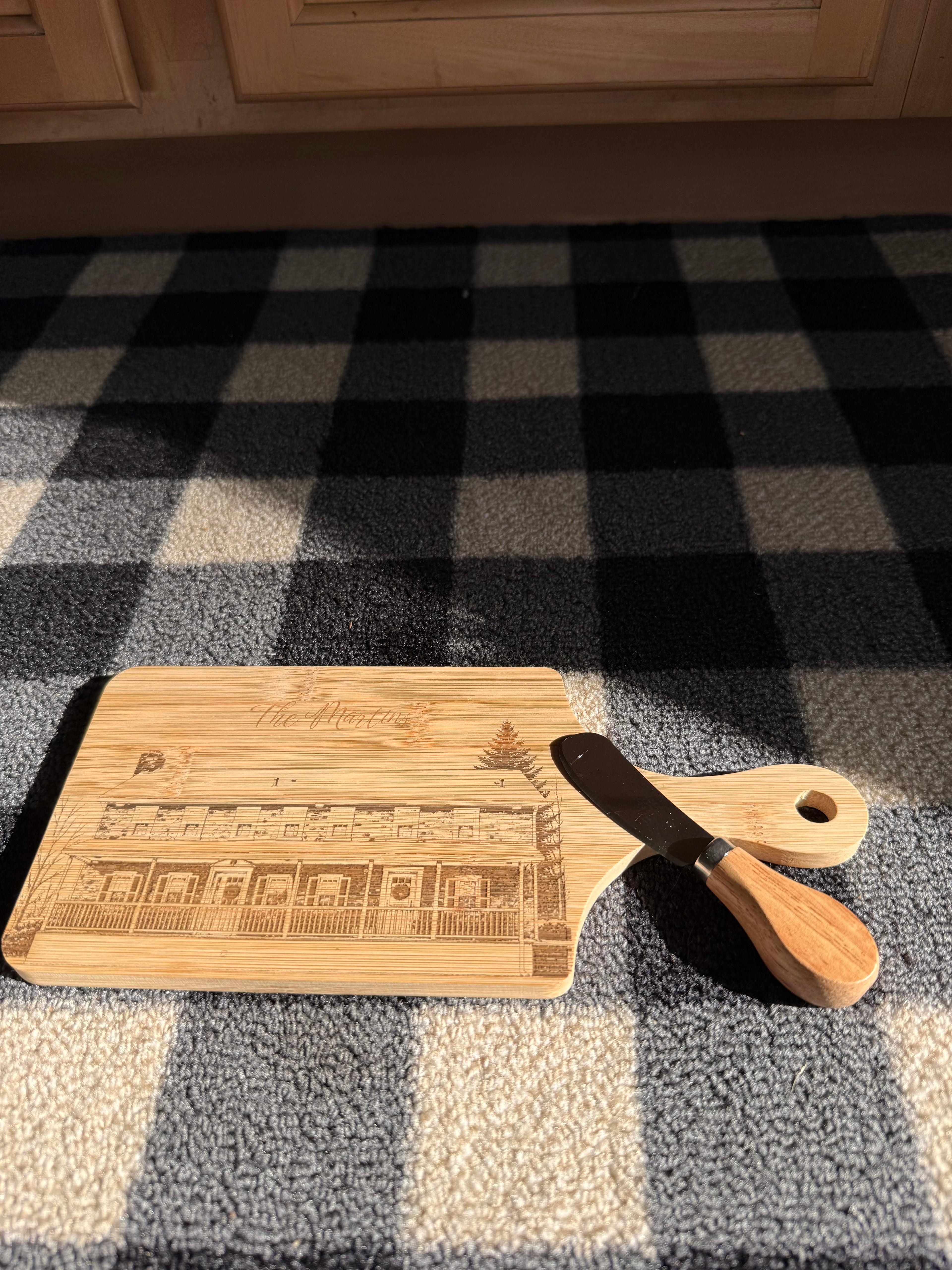 Custom Engraved Charcuterie Board