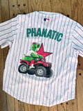Hand Painted Phillie Phanatic Jersey