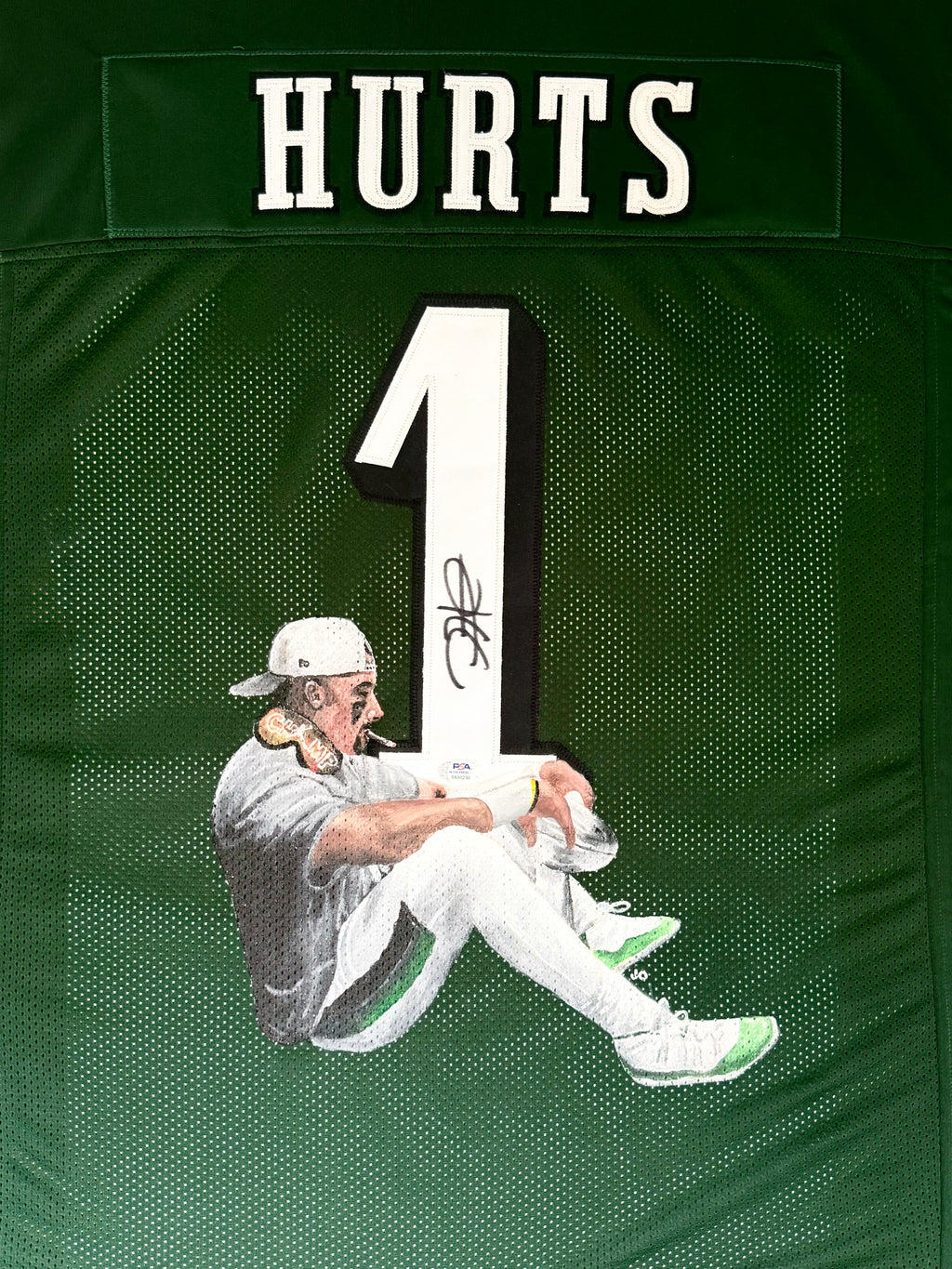 Hand Painted Jalen Hurts Jersey