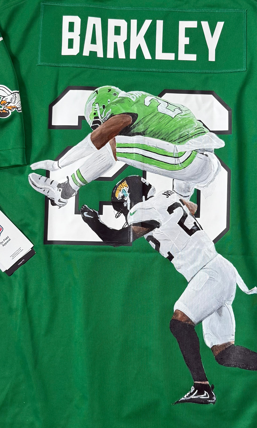 Hand Painted Barkley Jersey