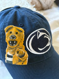 Penn State Nittany Lion Custom Hand Painted Hat