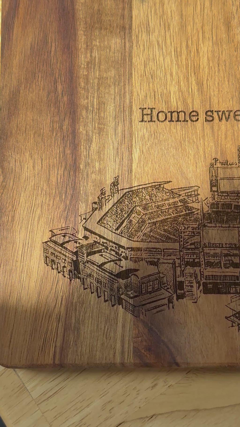 Citizens Bank Park Cutting/Charcuterie Board
