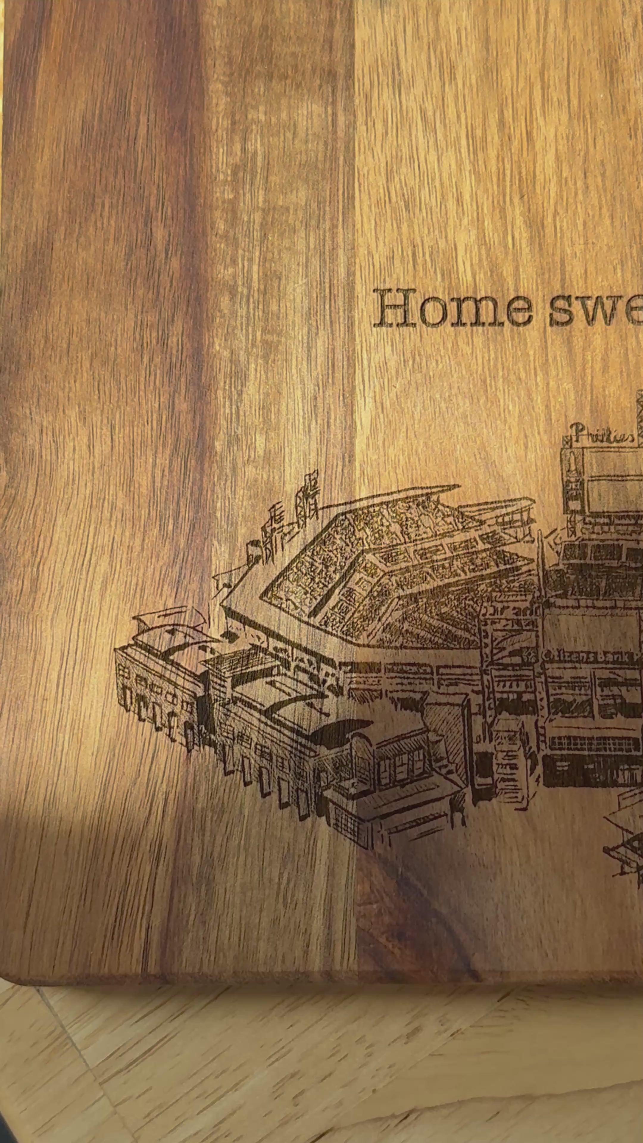 Citizens Bank Park Cutting/Charcuterie Board