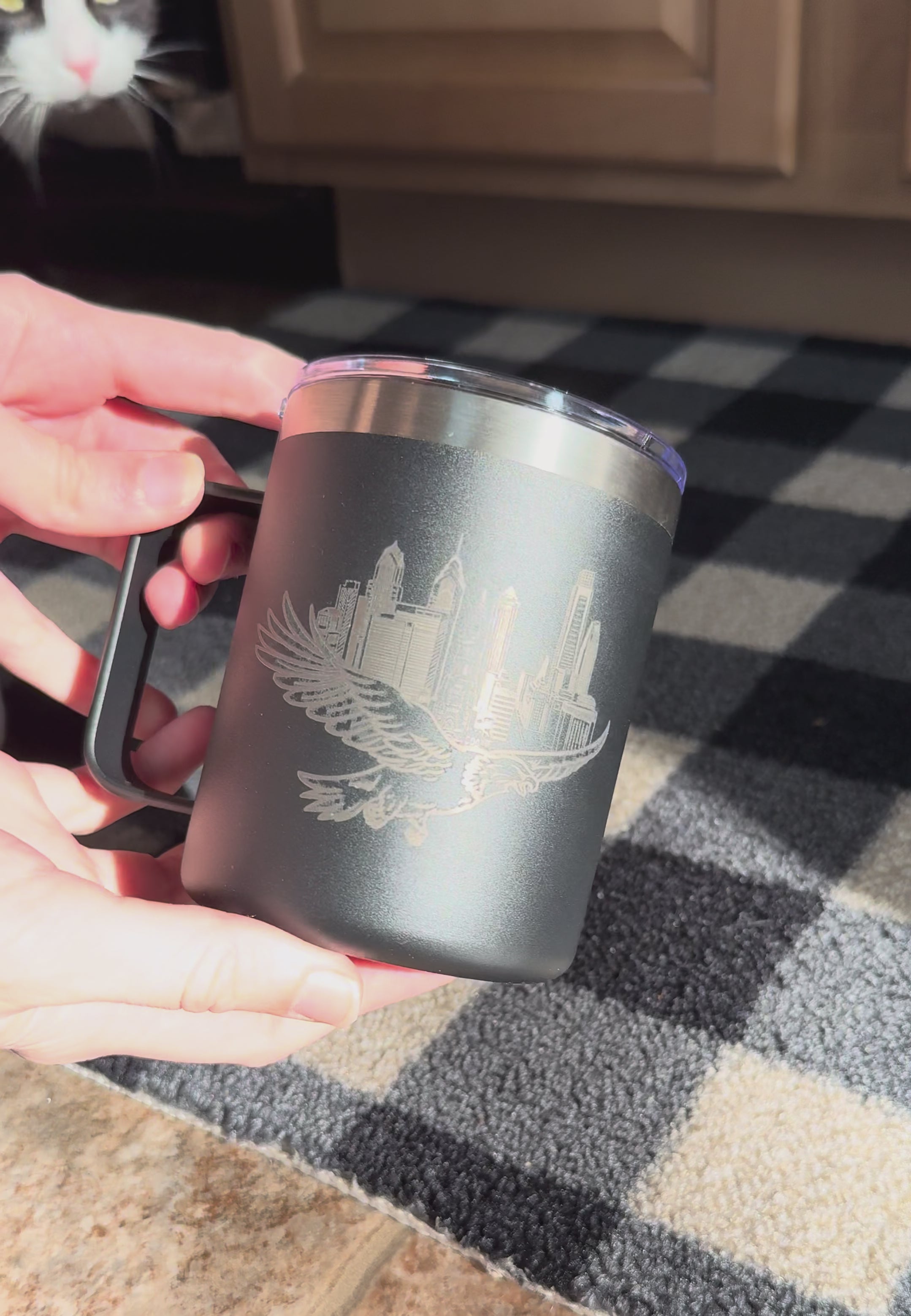 Philadelphia Eagles Inspired Mug Tumbler
