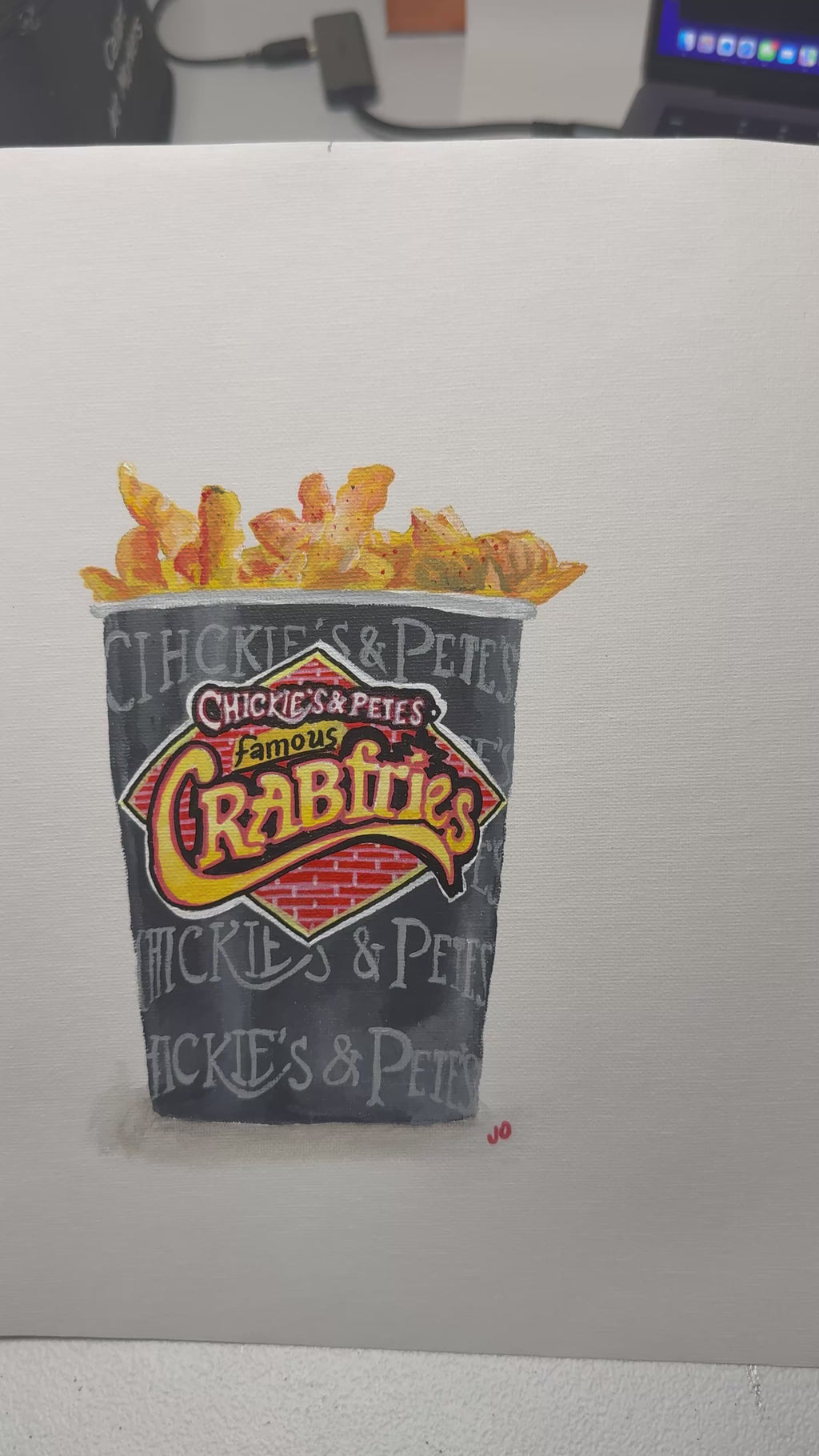 Chickie's and Pete's CrabFries Print