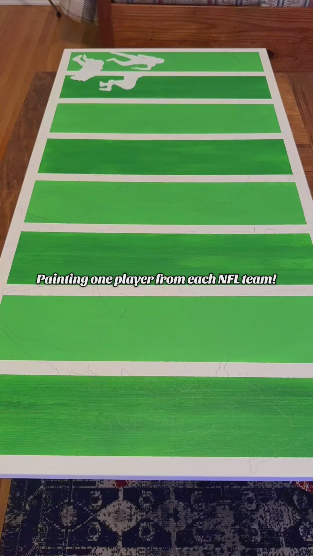 One Player from Every NFL Team Prints - Football Art Print