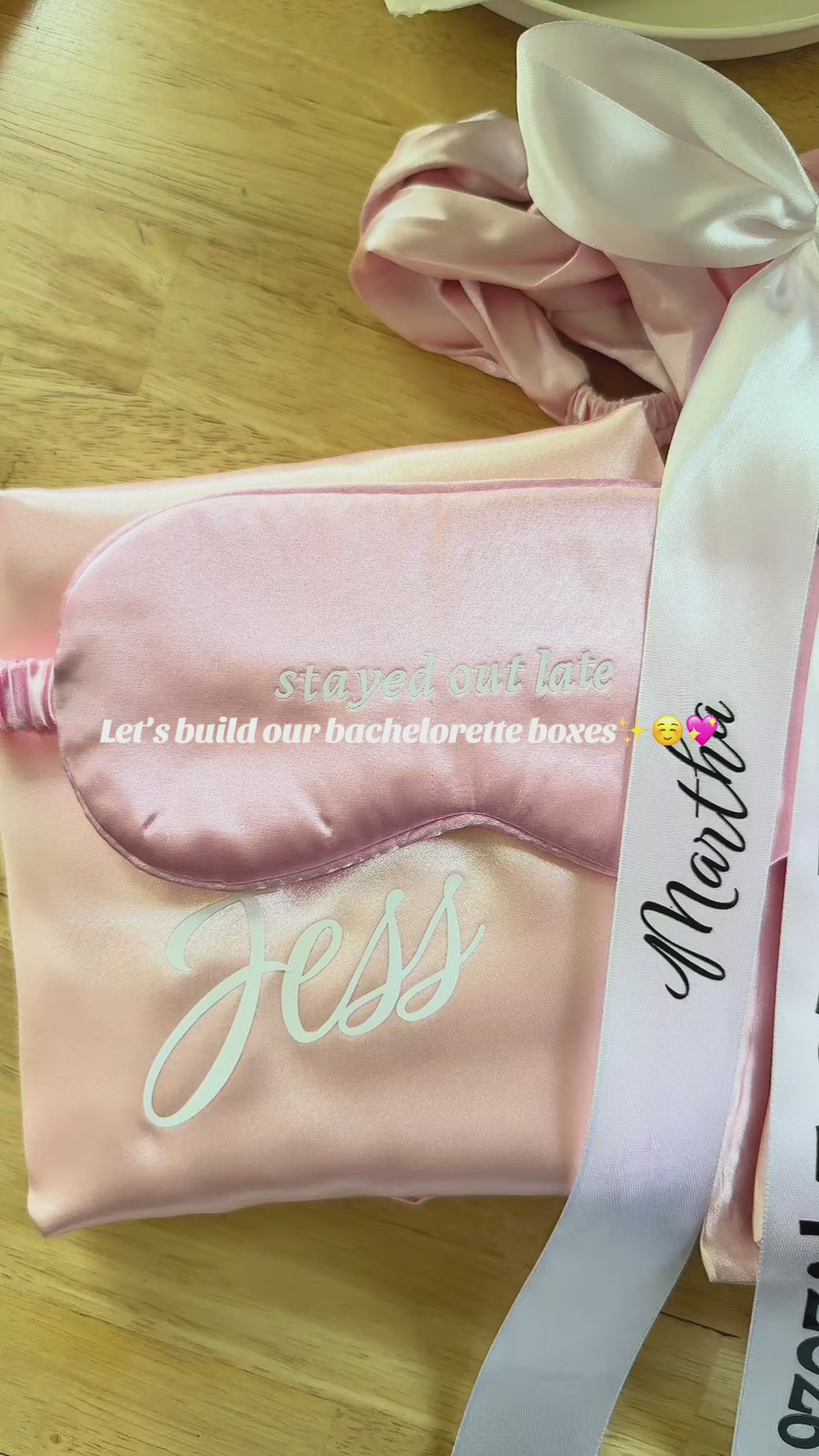Custom Bachelorette Box