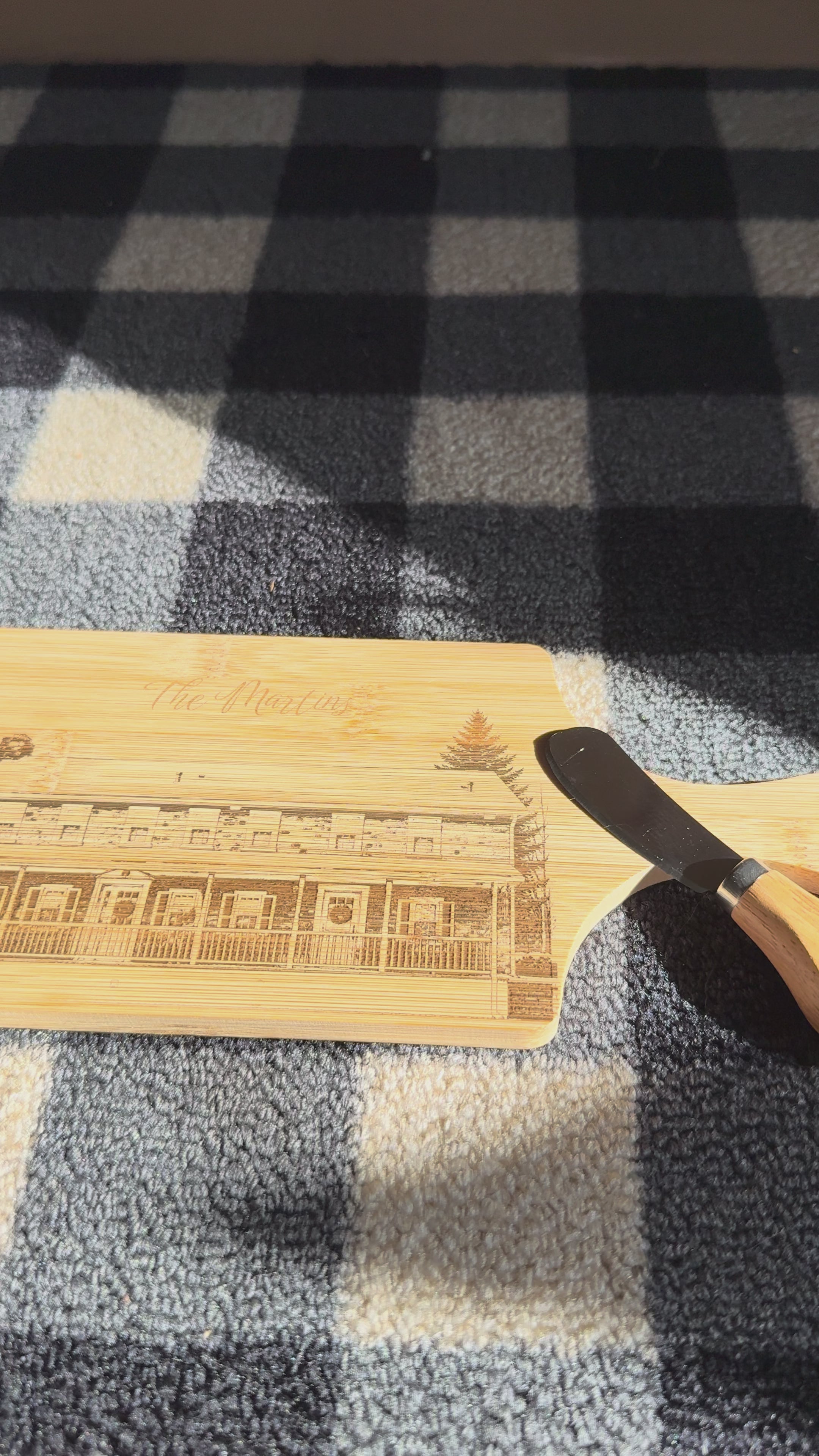 Custom Engraved Charcuterie Board