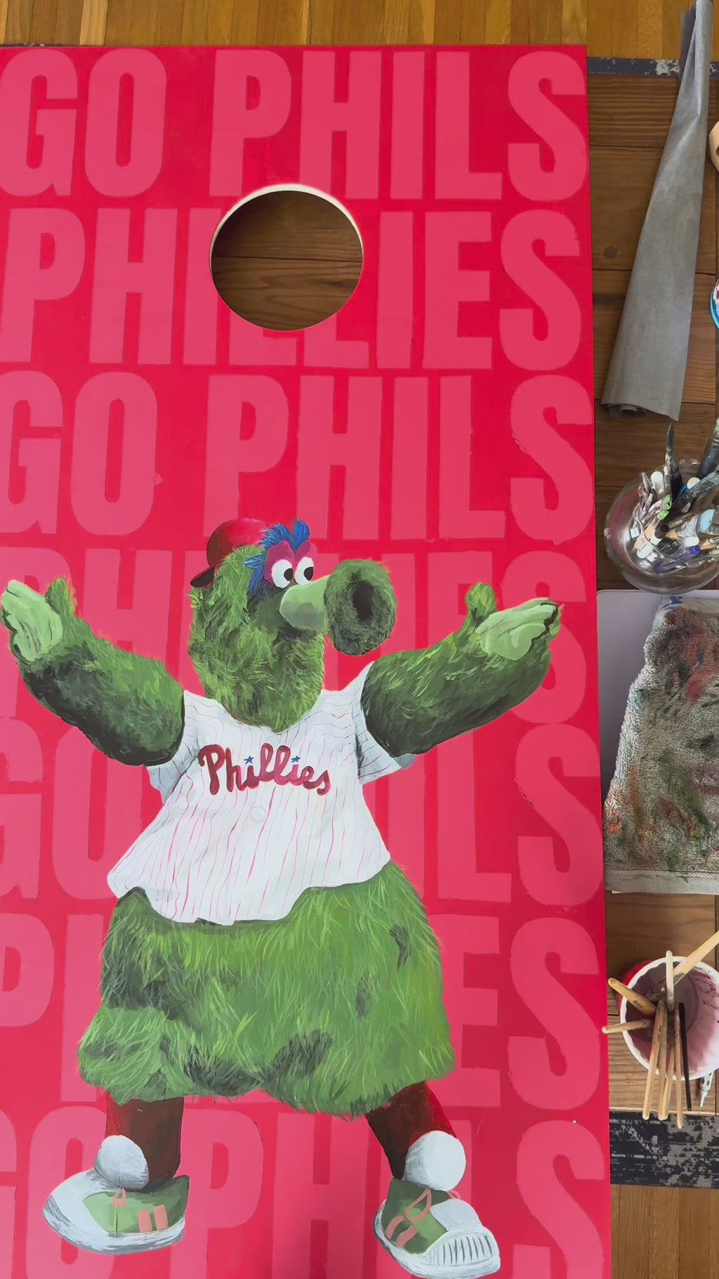 Philly Corn hole Set