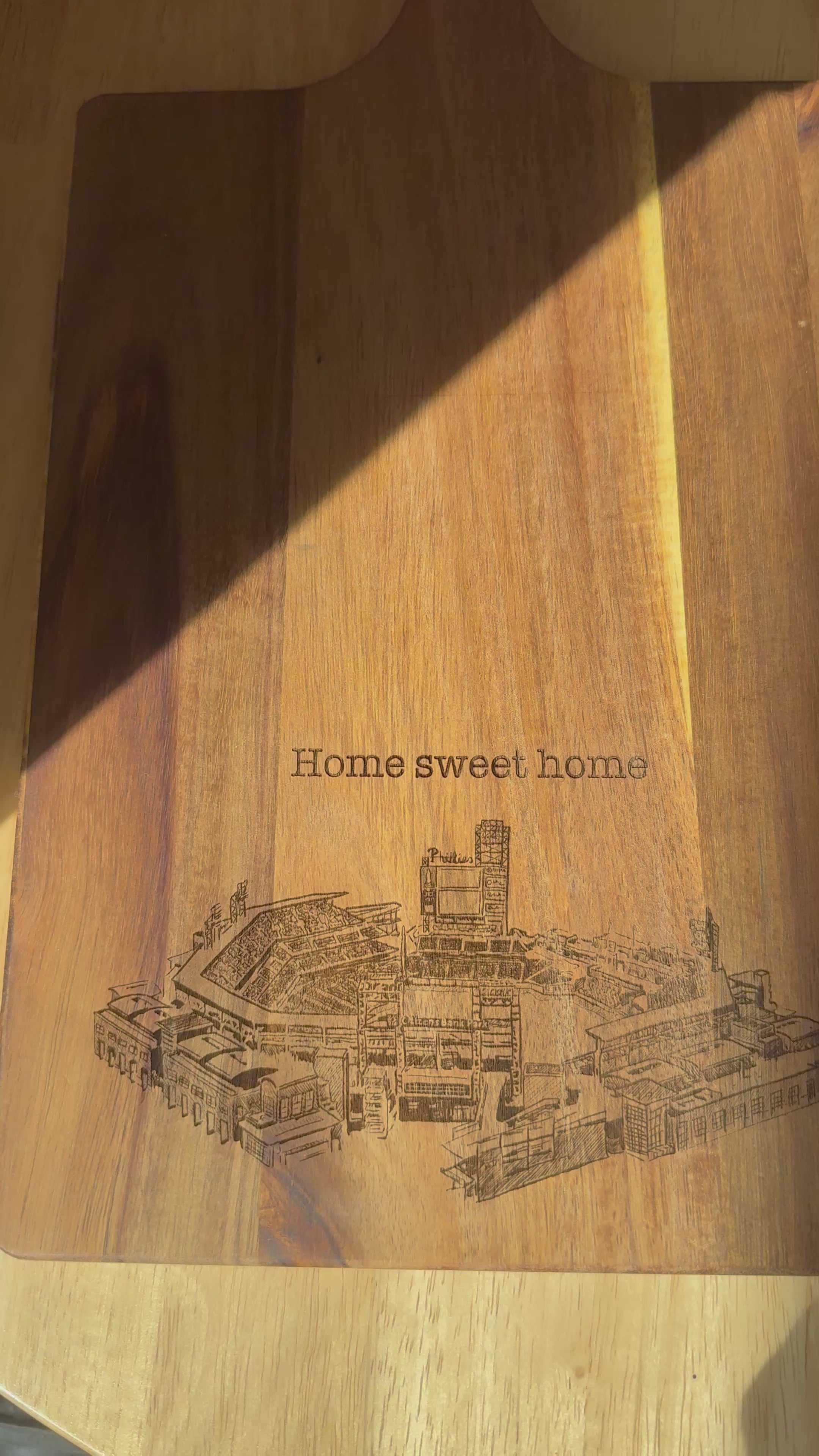 Citizens Bank Park Cutting/Charcuterie Board